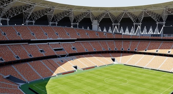 King Abdullah Sports City - Saudi Arabia 3D model 2