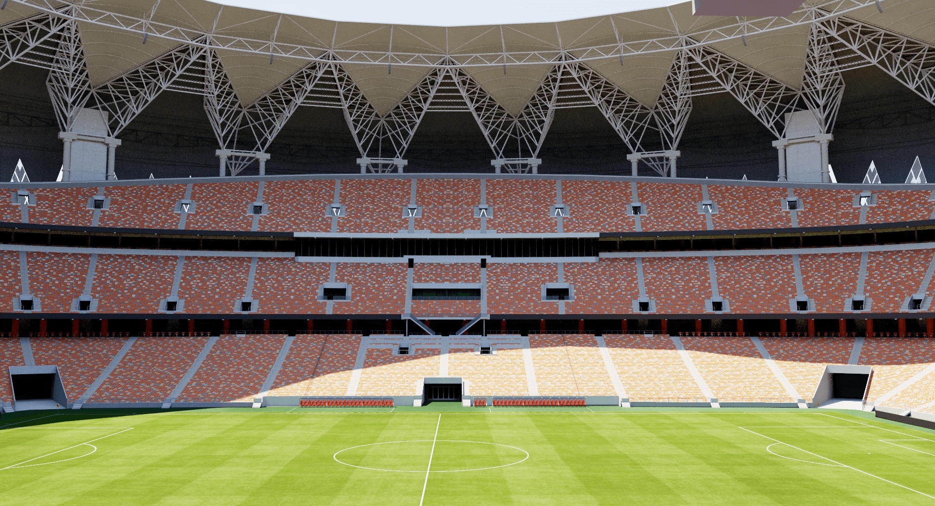 King Abdullah Sports City - Saudi Arabia 3D model_9