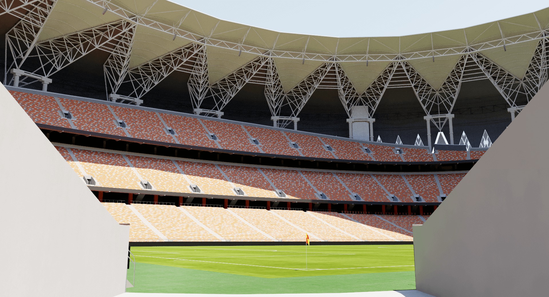 King Abdullah Sports City - Saudi Arabia 3D model_8