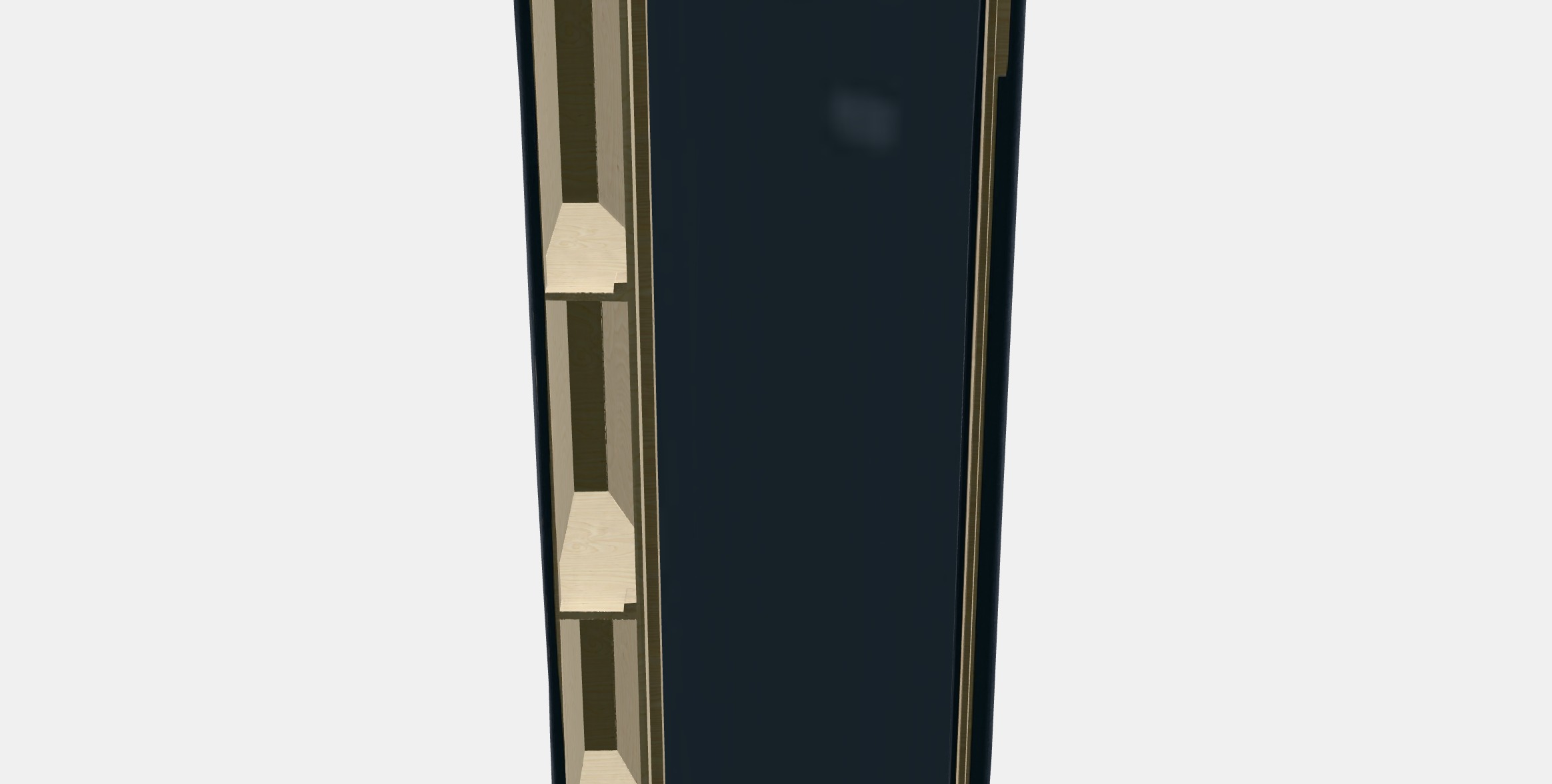 VIMLE 3-seat sofa 9 Low-poly 3D model_9