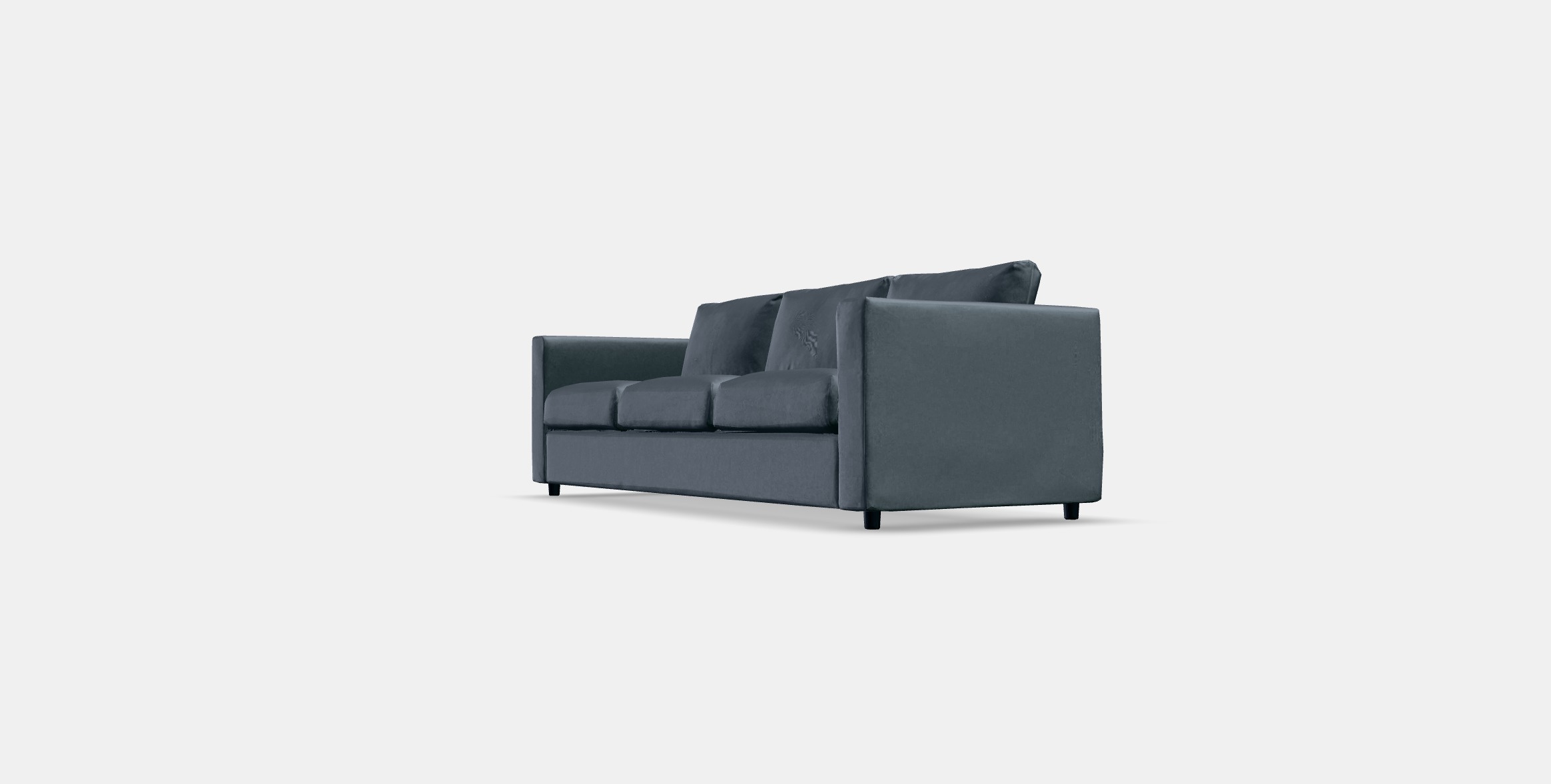 VIMLE 3-seat sofa 9 Low-poly 3D model_2