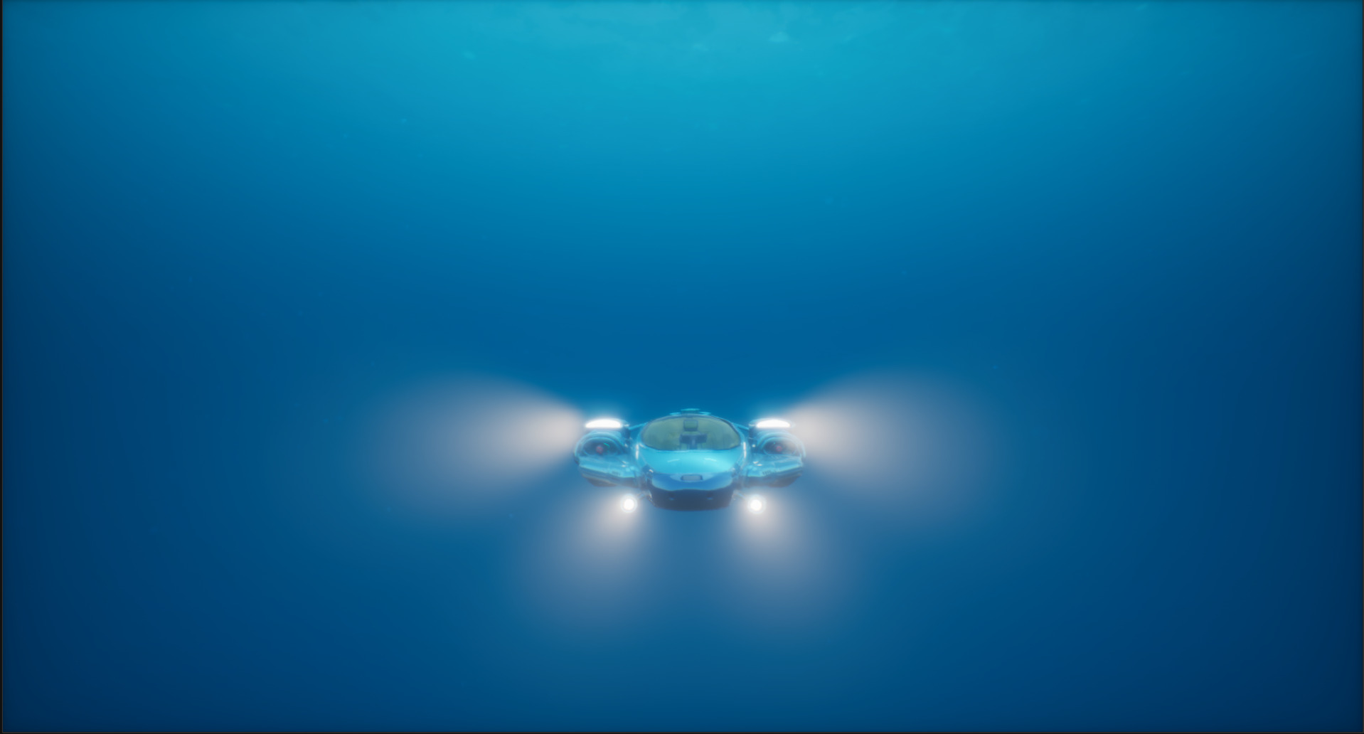 Sci-Fi Submarine  3D model_8