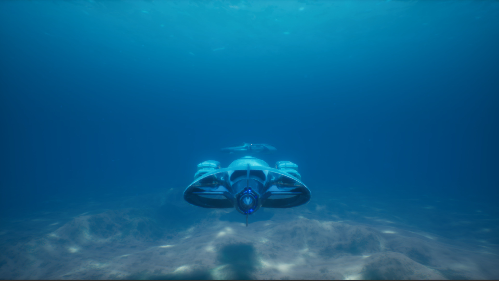 Sci-Fi Submarine  3D model_4