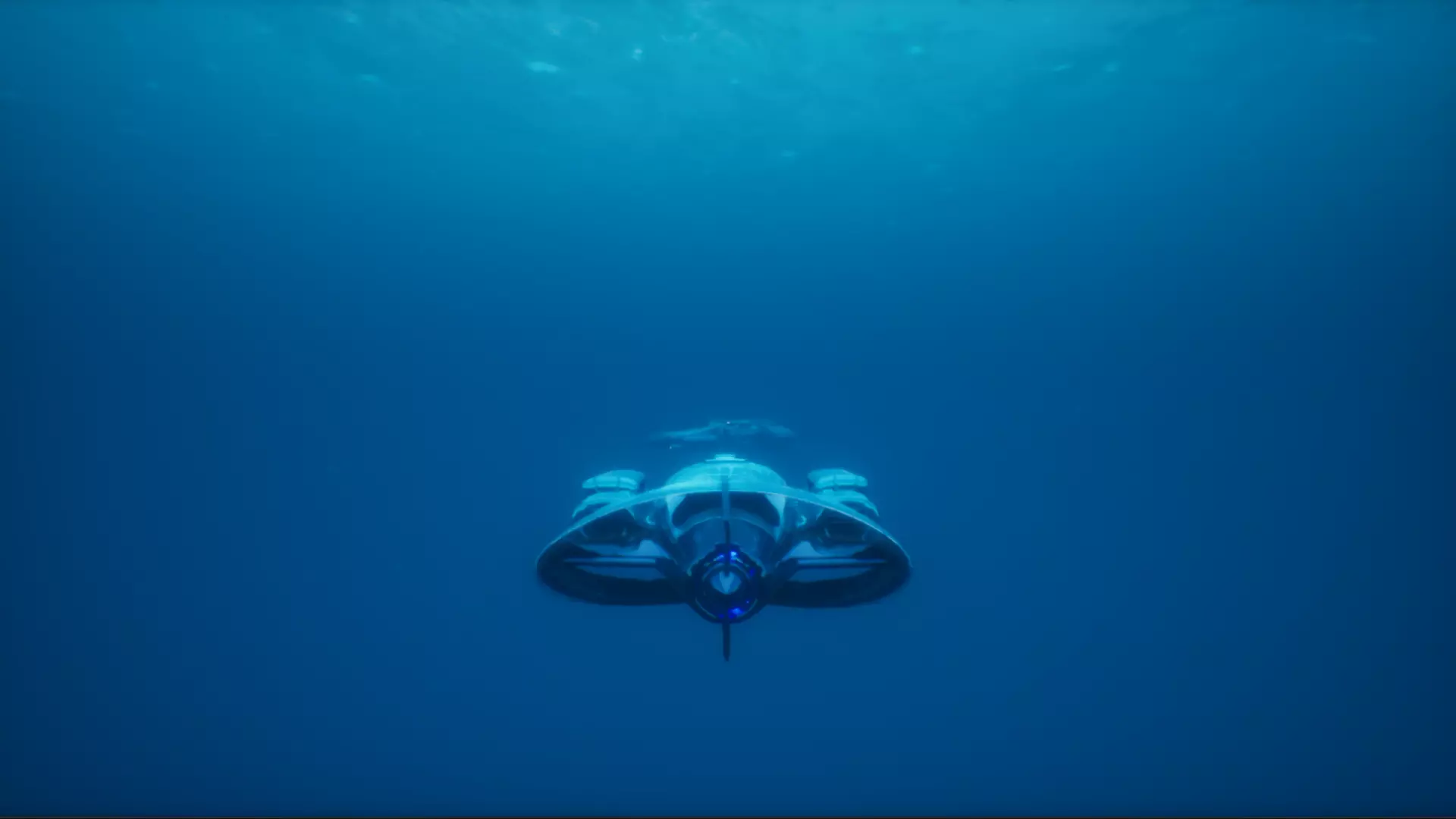 Sci-Fi Submarine  3D model_0