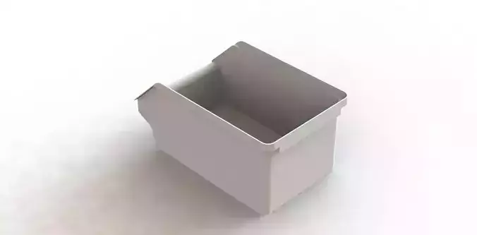 Caixa Box Bin 5 3D model