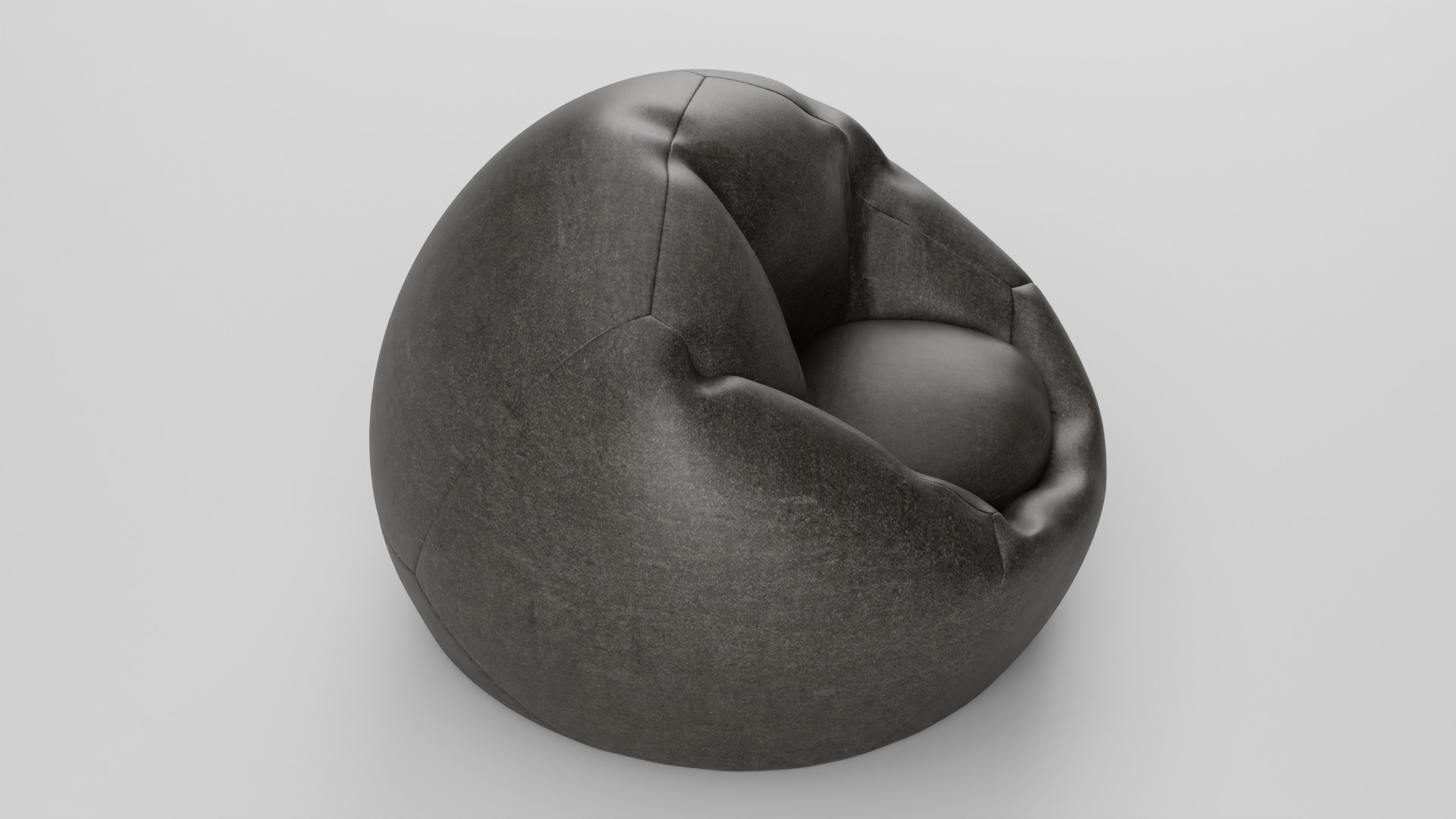 Bean sofa 3D model_4