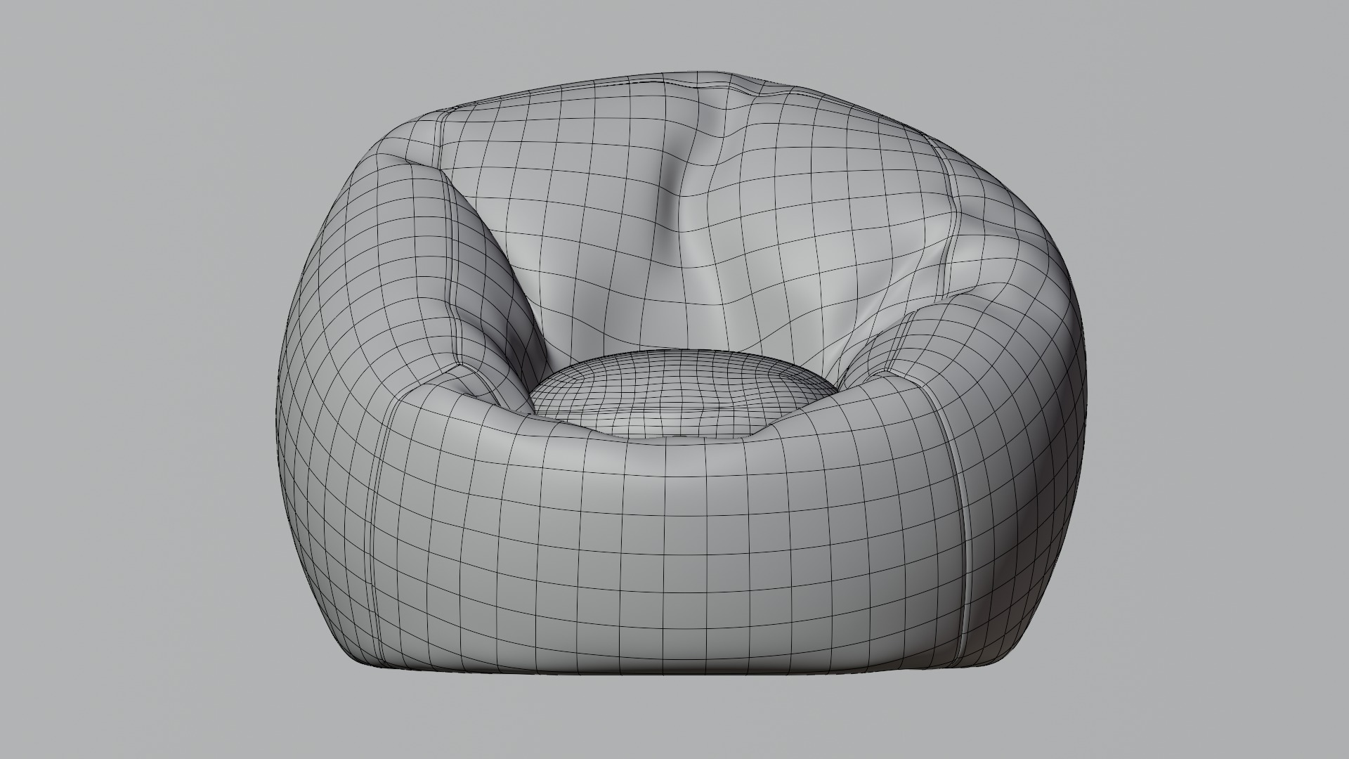 Bean sofa 3D model_7