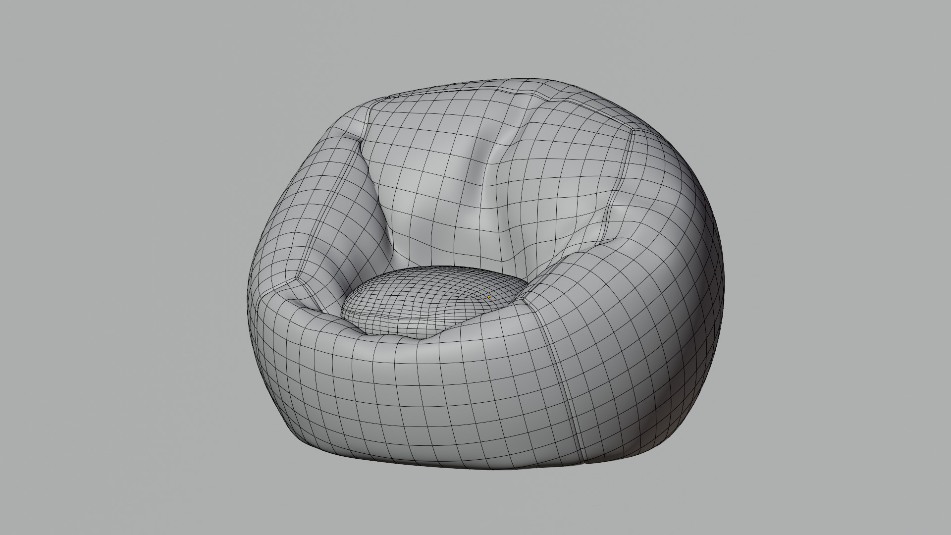 Bean sofa 3D model_6
