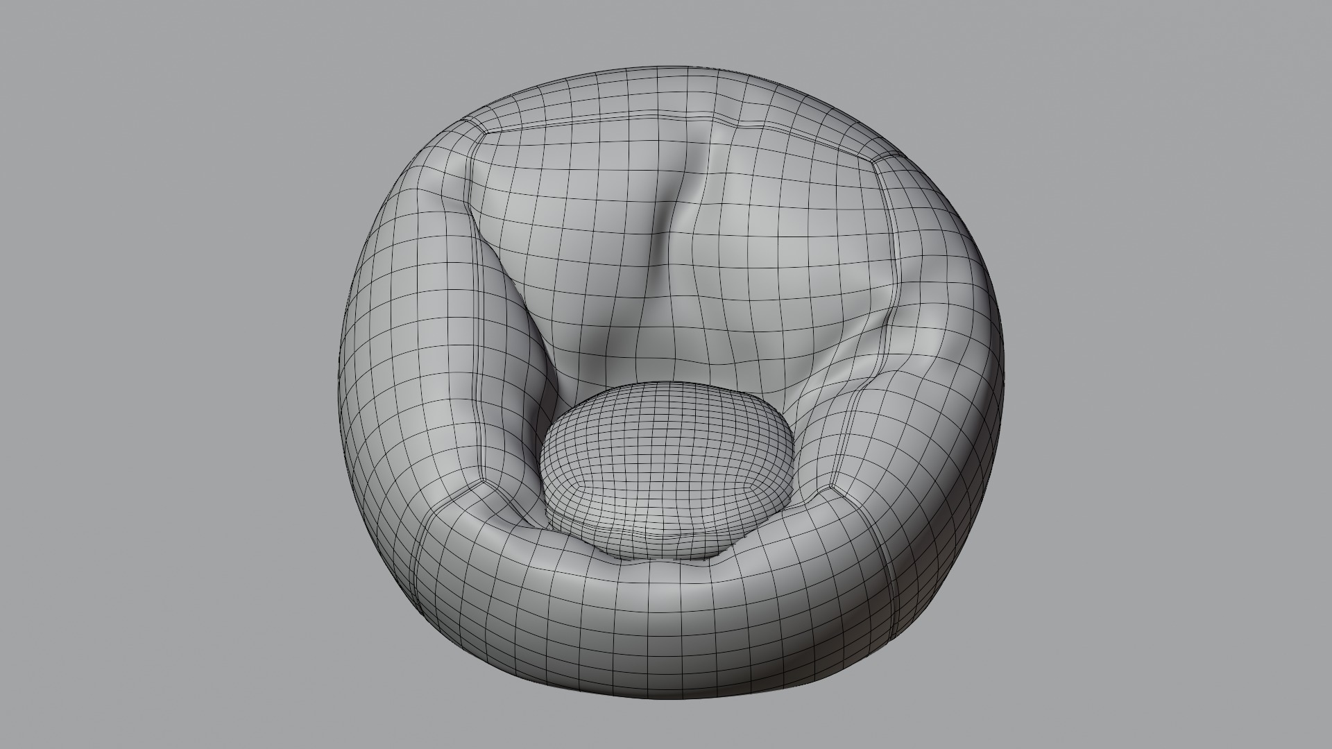 Bean sofa 3D model_8