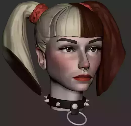 Emma Langevin 3D Likeness Sculpt 3D model