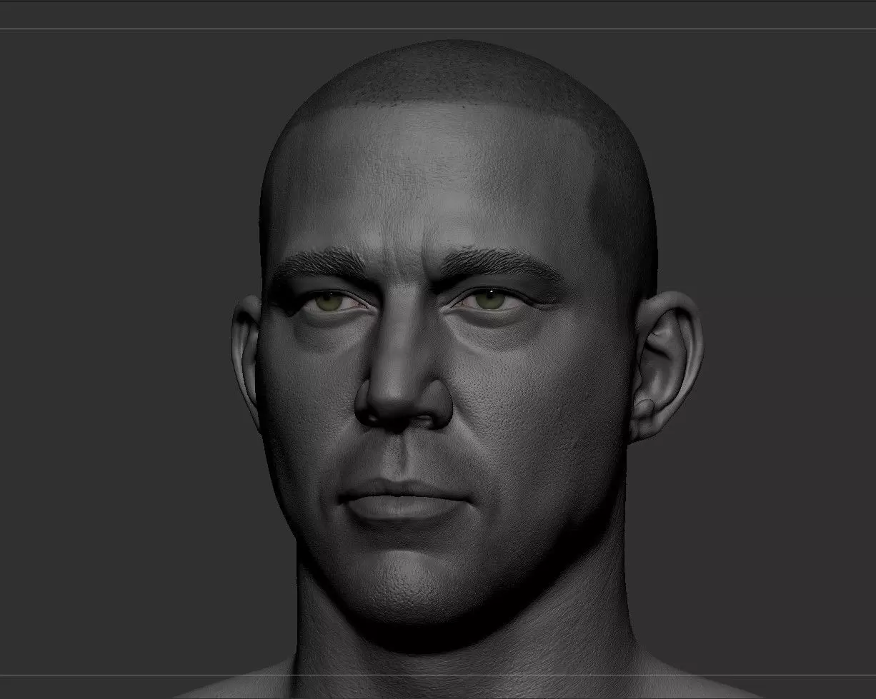 Channing Tatum Likeness 3D model
