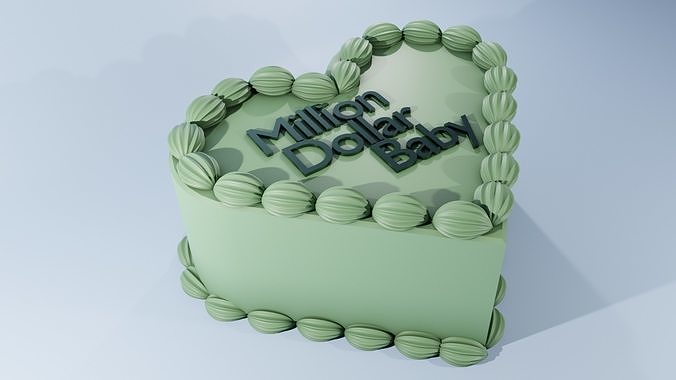 Heart Cake  3D model