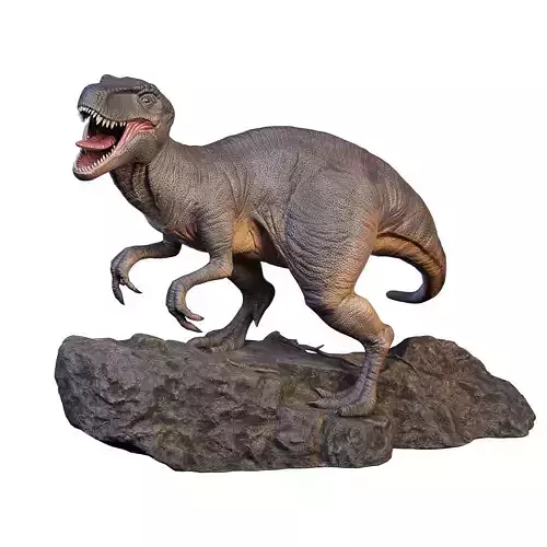 Statue of a Dinosaur  for visualization