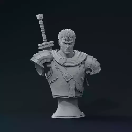 GUTS BUST 3D PRINT