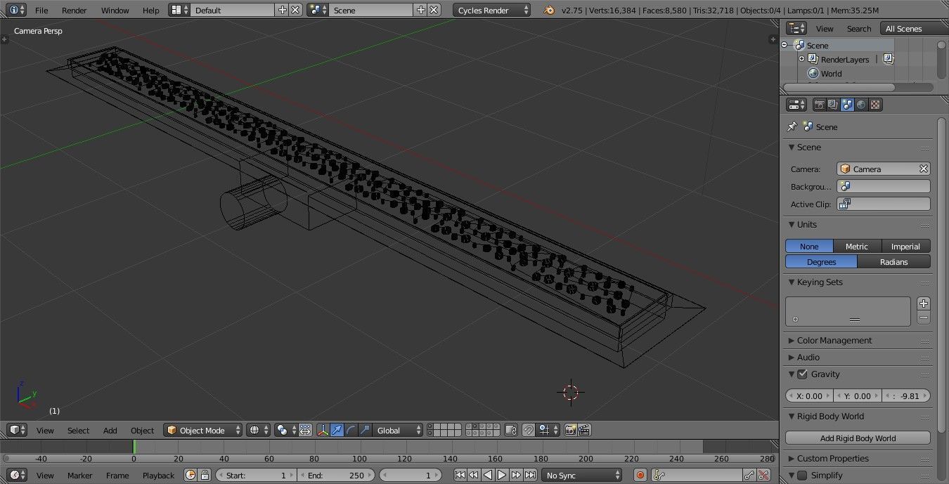 shower drains pack many formats 3D model_4