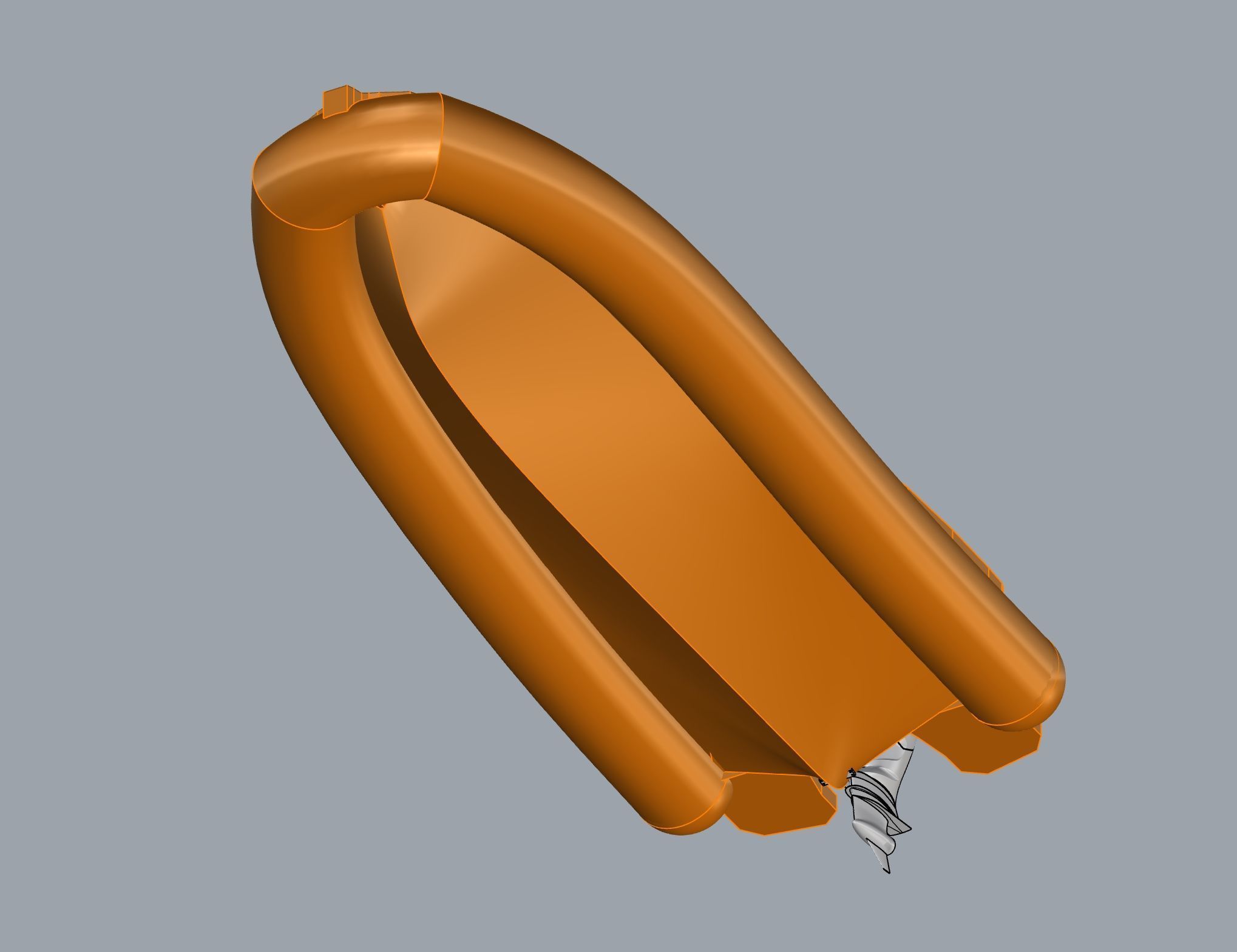 Salpa Soleil 20 Rubber Boat Free 3D model_9
