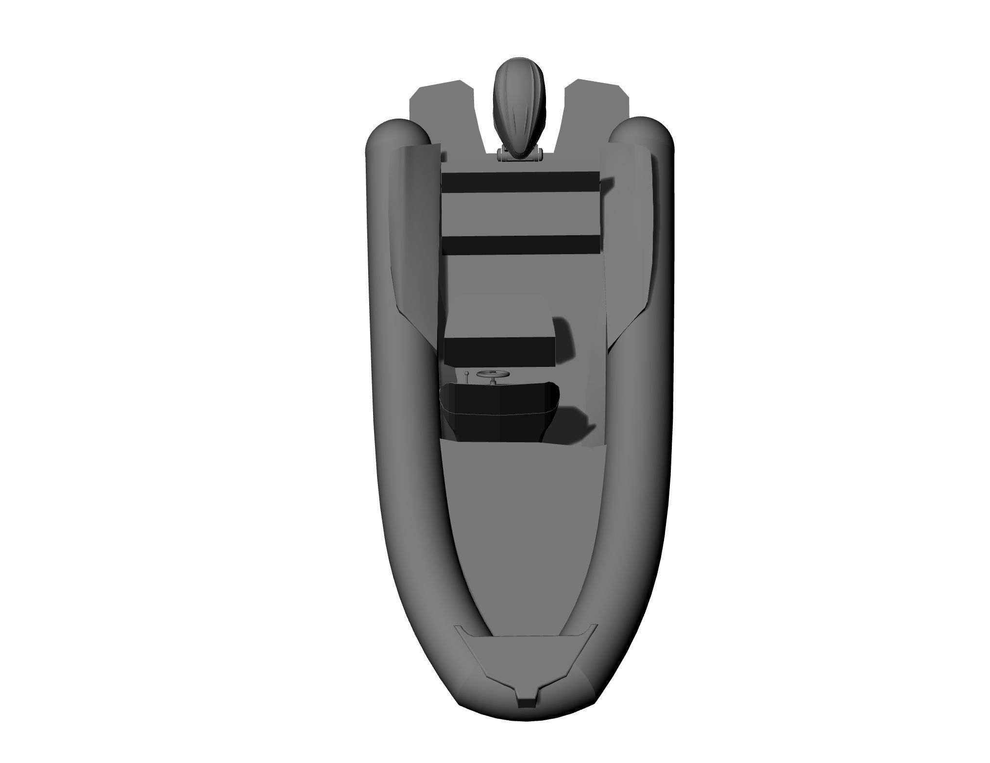 Salpa Soleil 20 Rubber Boat Free 3D model_7