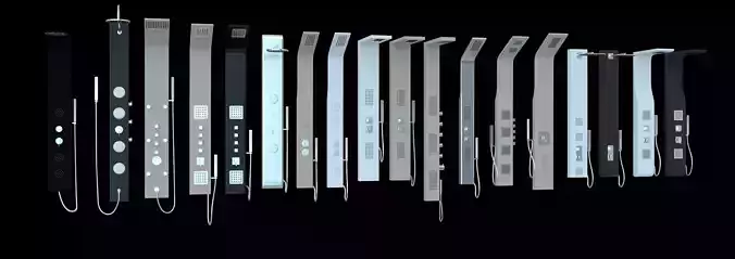 shower panels full pack of 13 models  many formats