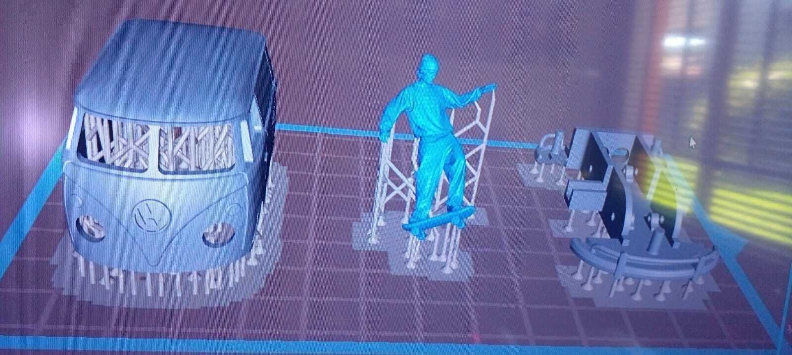 Skatista escala 1 64 3D print model_6