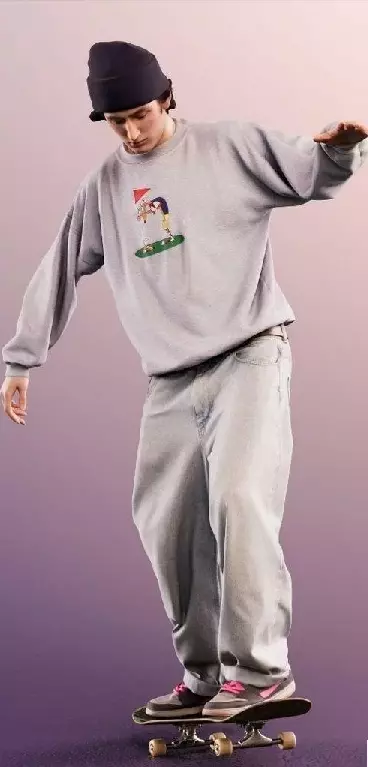 Skatista escala 1 64 3D print model_0