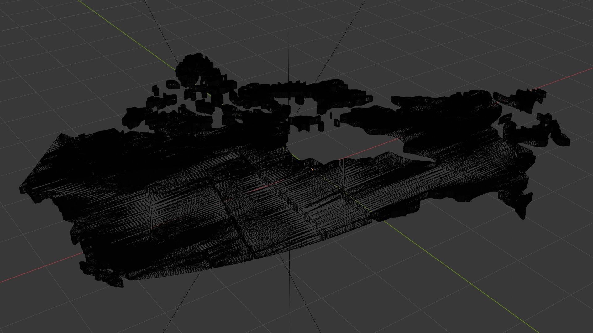 Canada map in 3D 3D model_3
