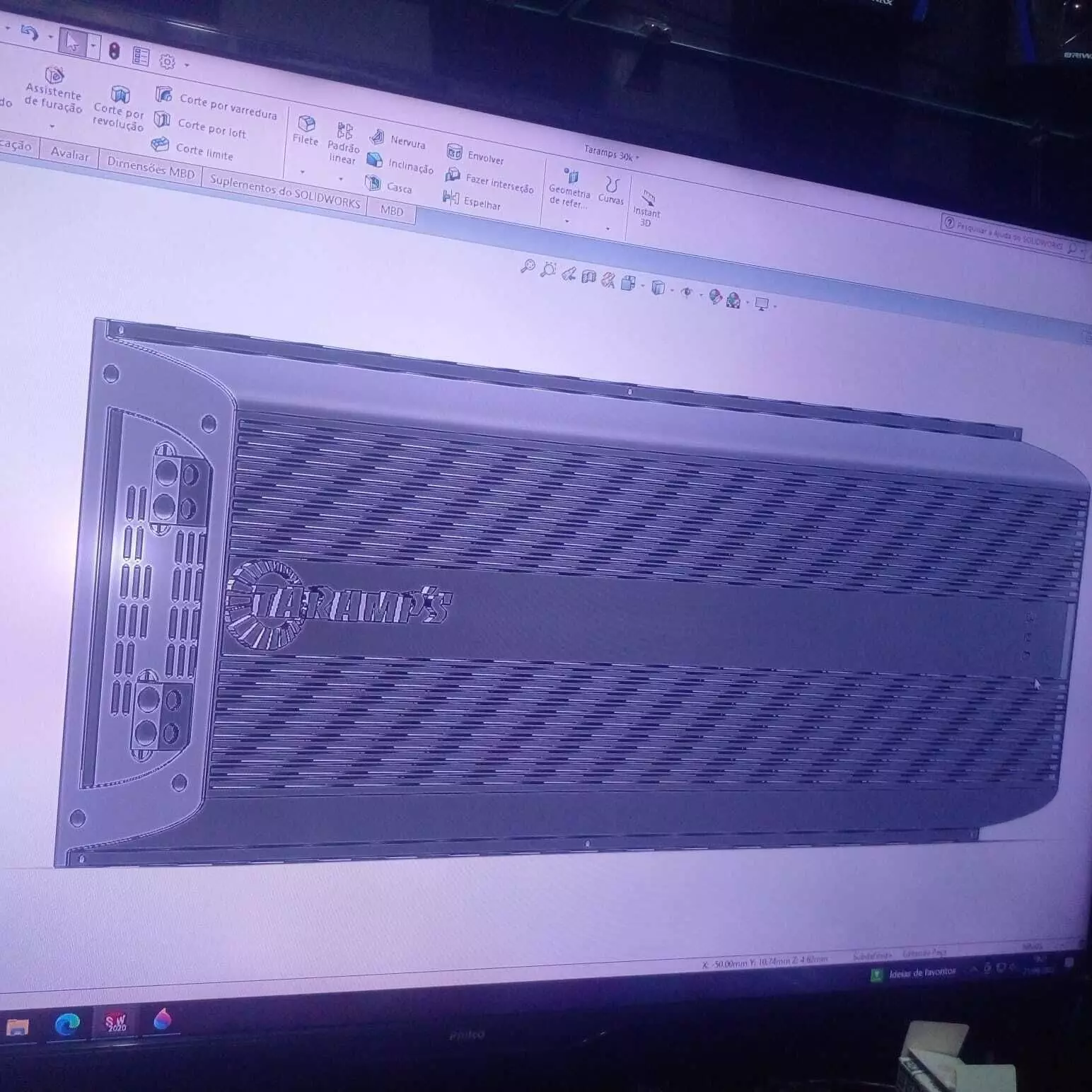 Amplificador Taramps 30k 3D print model_0