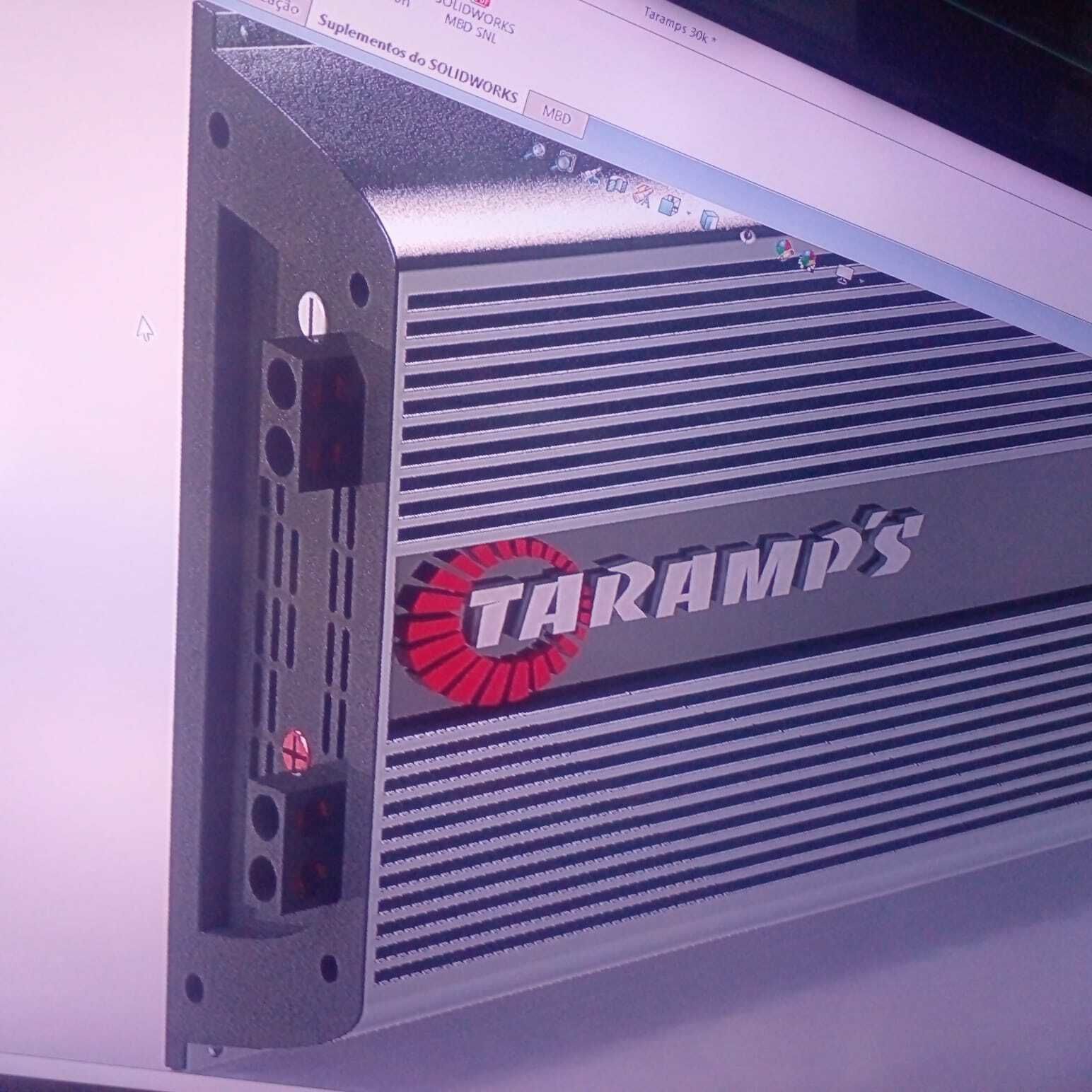 Amplificador Taramps 30k 3D print model_1