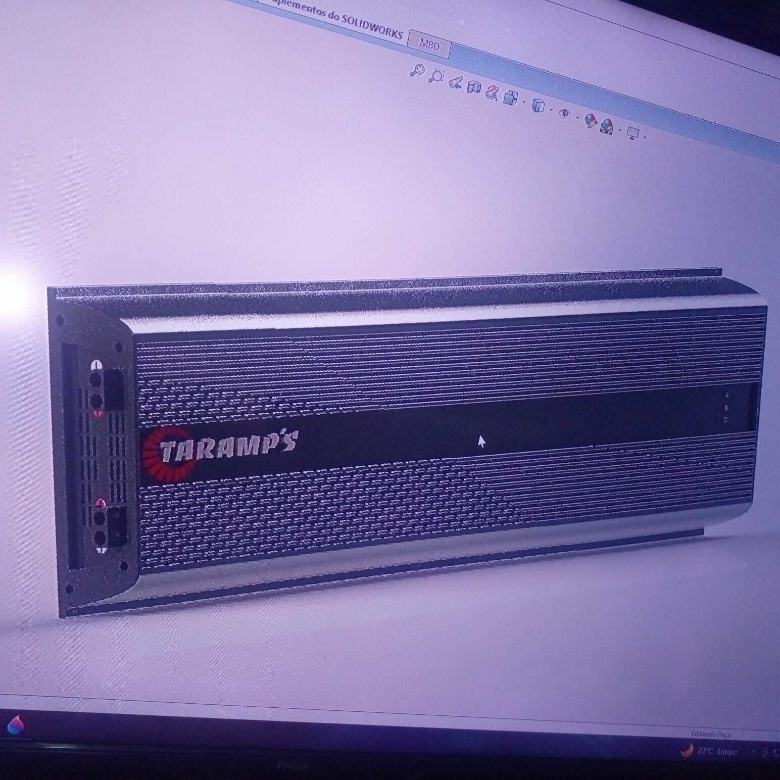 Amplificador Taramps 30k 3D print model_2