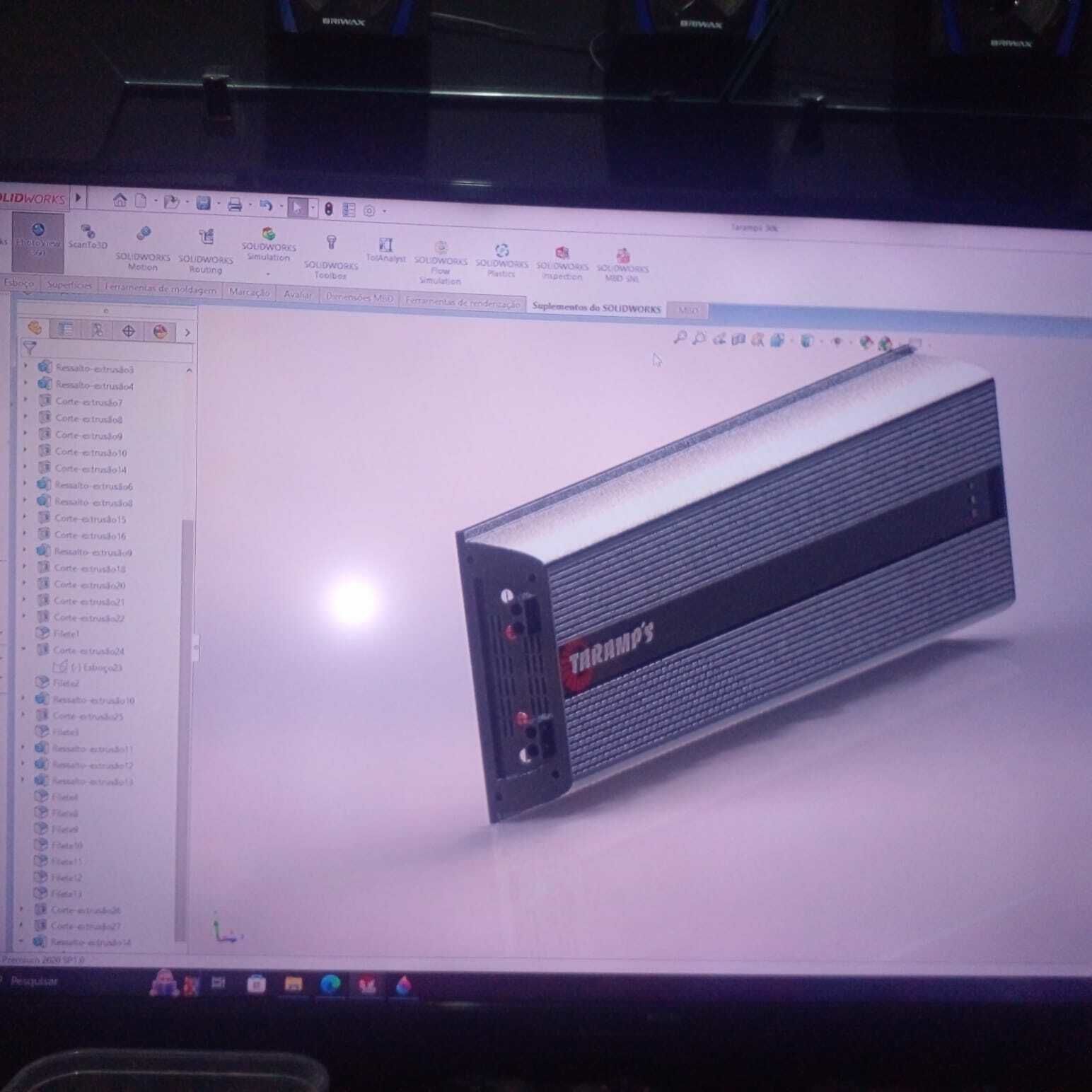 Amplificador Taramps 30k 3D print model_3