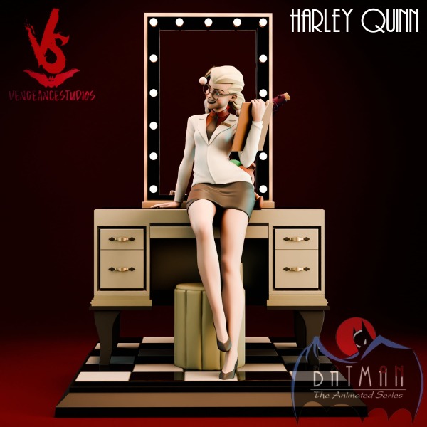 TAS Harley Quinn 3D print model_6