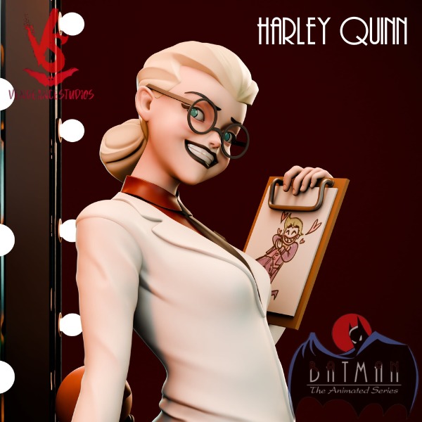 TAS Harley Quinn 3D print model_3