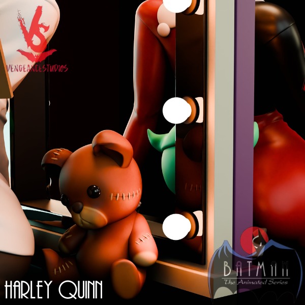 TAS Harley Quinn 3D print model_2