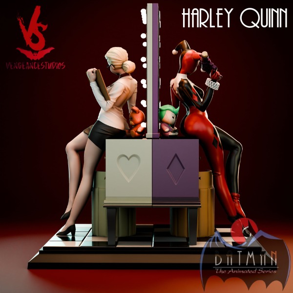 TAS Harley Quinn 3D print model_5