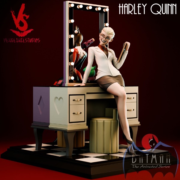TAS Harley Quinn 3D print model_8