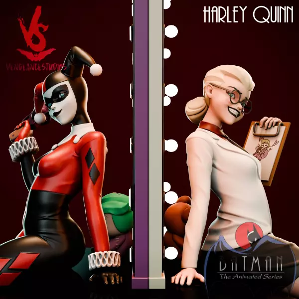 TAS Harley Quinn 3D print model_0