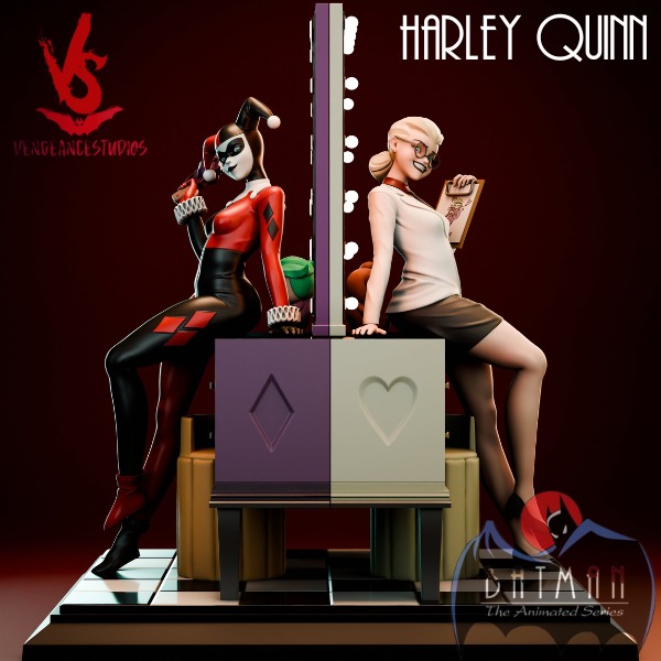 TAS Harley Quinn 3D print model_7
