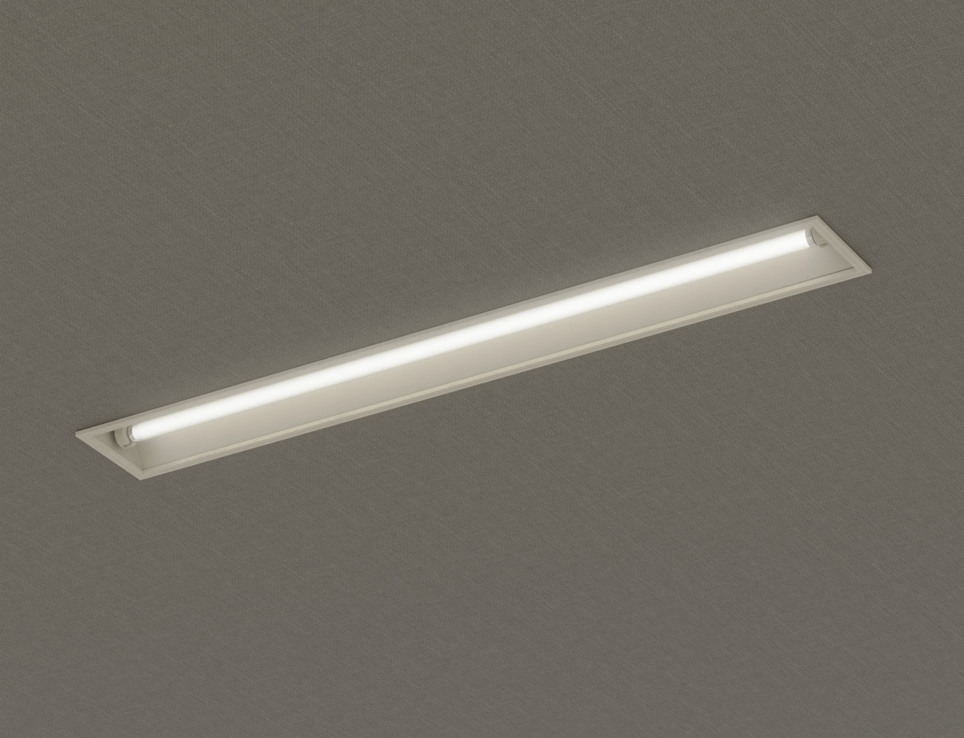 Fluorescent Lights-2 Low-poly 3D model_4