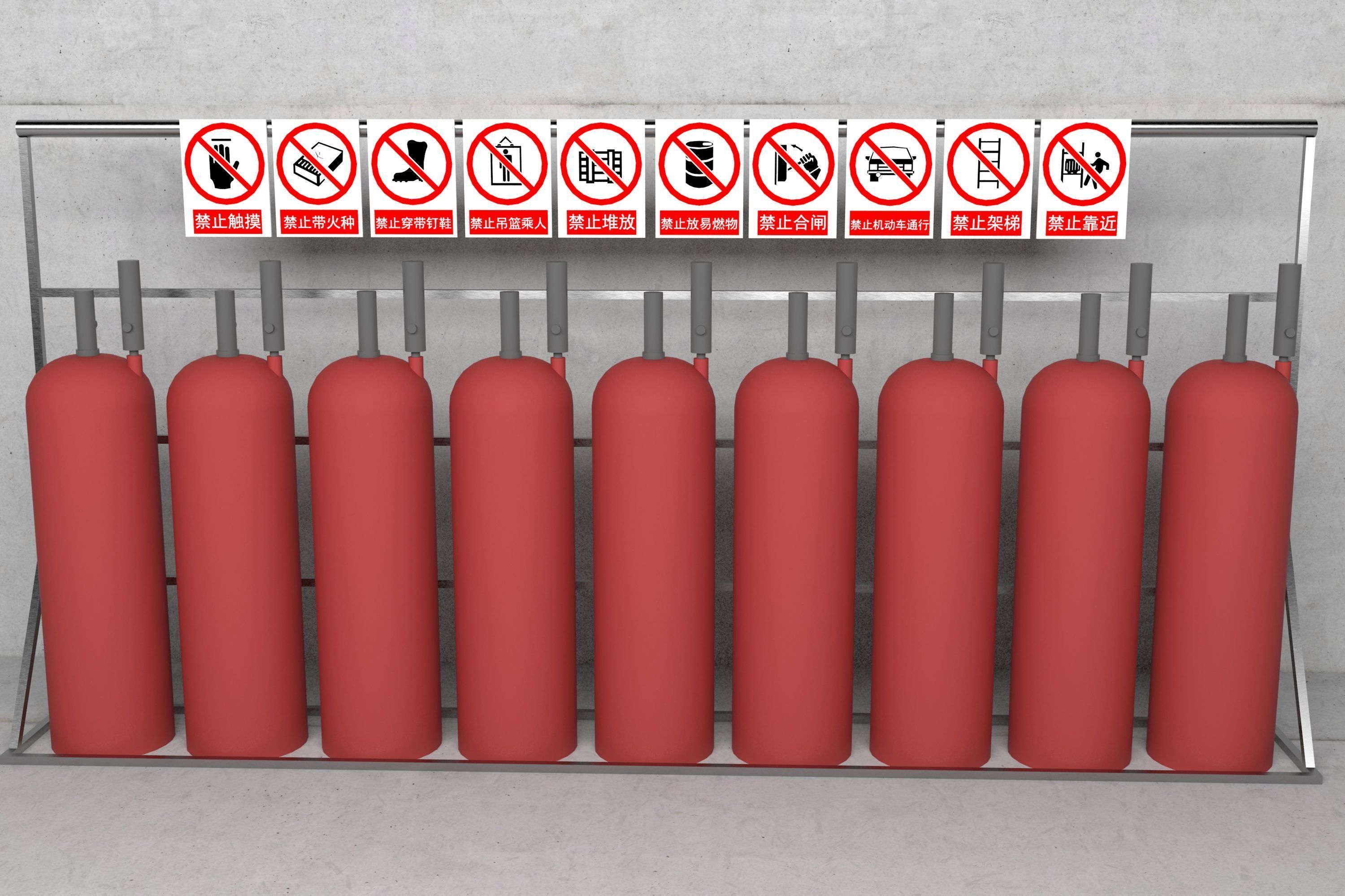 Fire resources 3D model_1