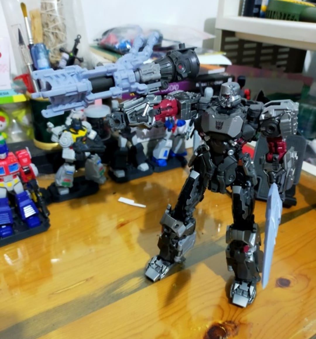 Transformers Concept Art Megatron add on for Bazooka 3D print model_11