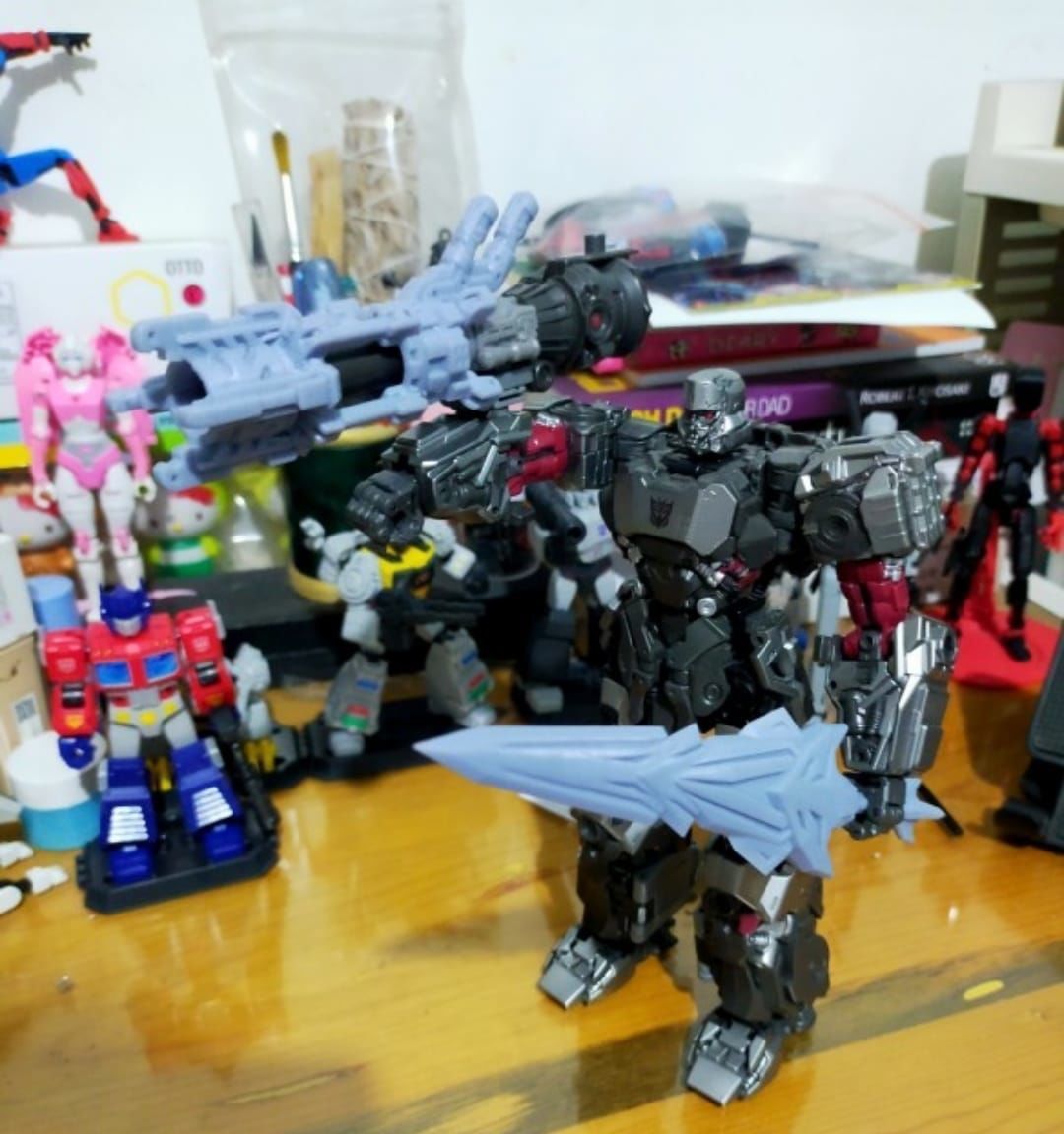 Transformers Concept Art Megatron add on for Bazooka 3D print model_12