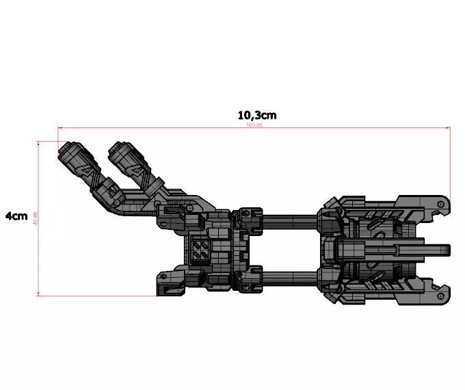Transformers Concept Art Megatron add on for Bazooka 3D print model_0