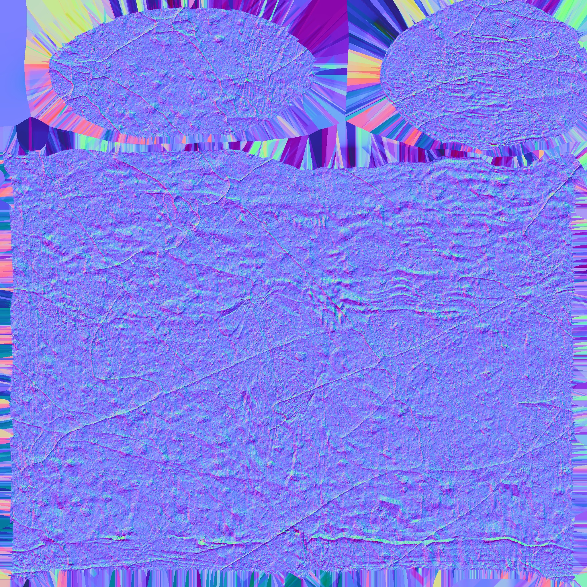 realism  game ready Stone-rocks include high-poly version Low-poly 3D model_6