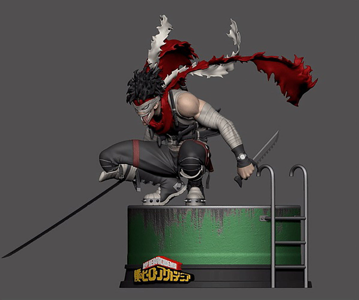 Stain Hero Killer - My Hero Academia 3D print model_7