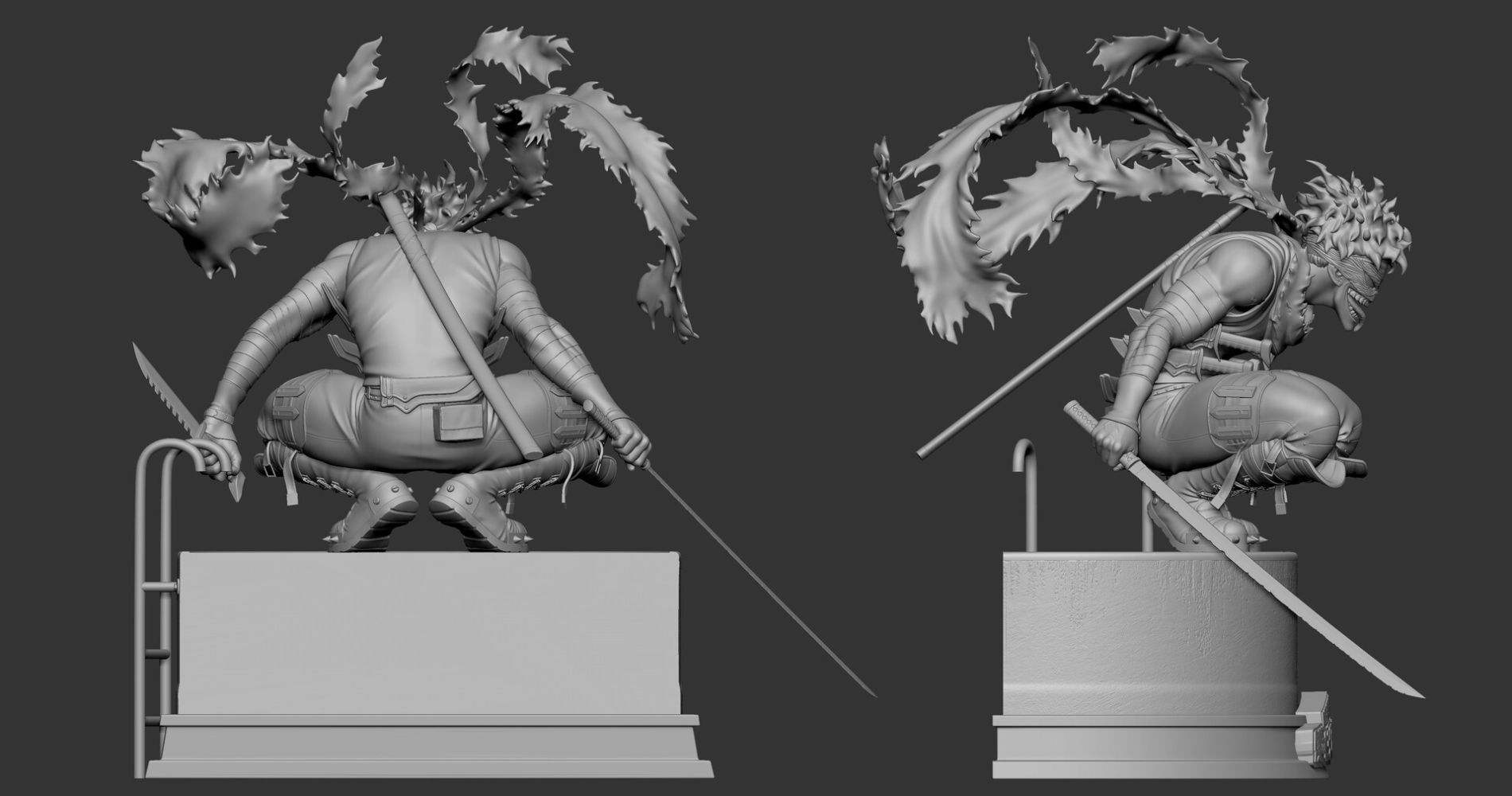 Stain Hero Killer - My Hero Academia 3D print model_9