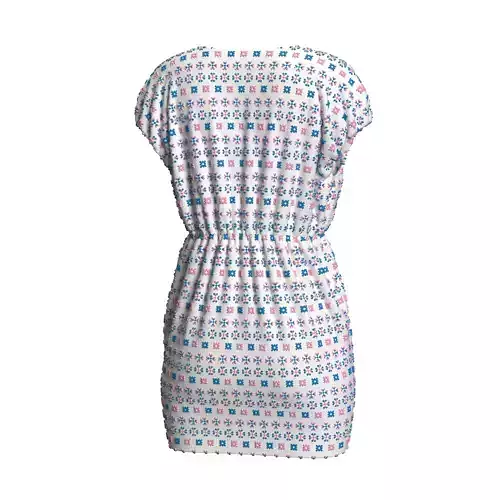 Floral printed dress