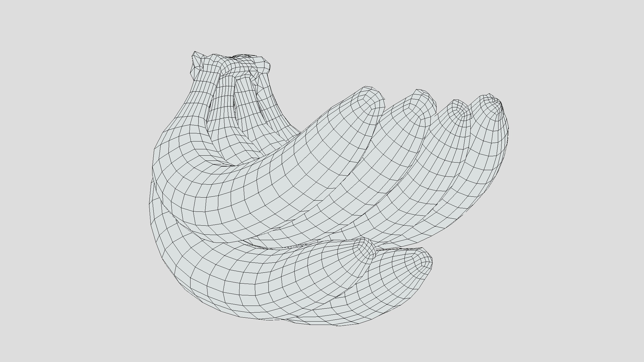 Babanas Low Poly Low-poly 3D model_5