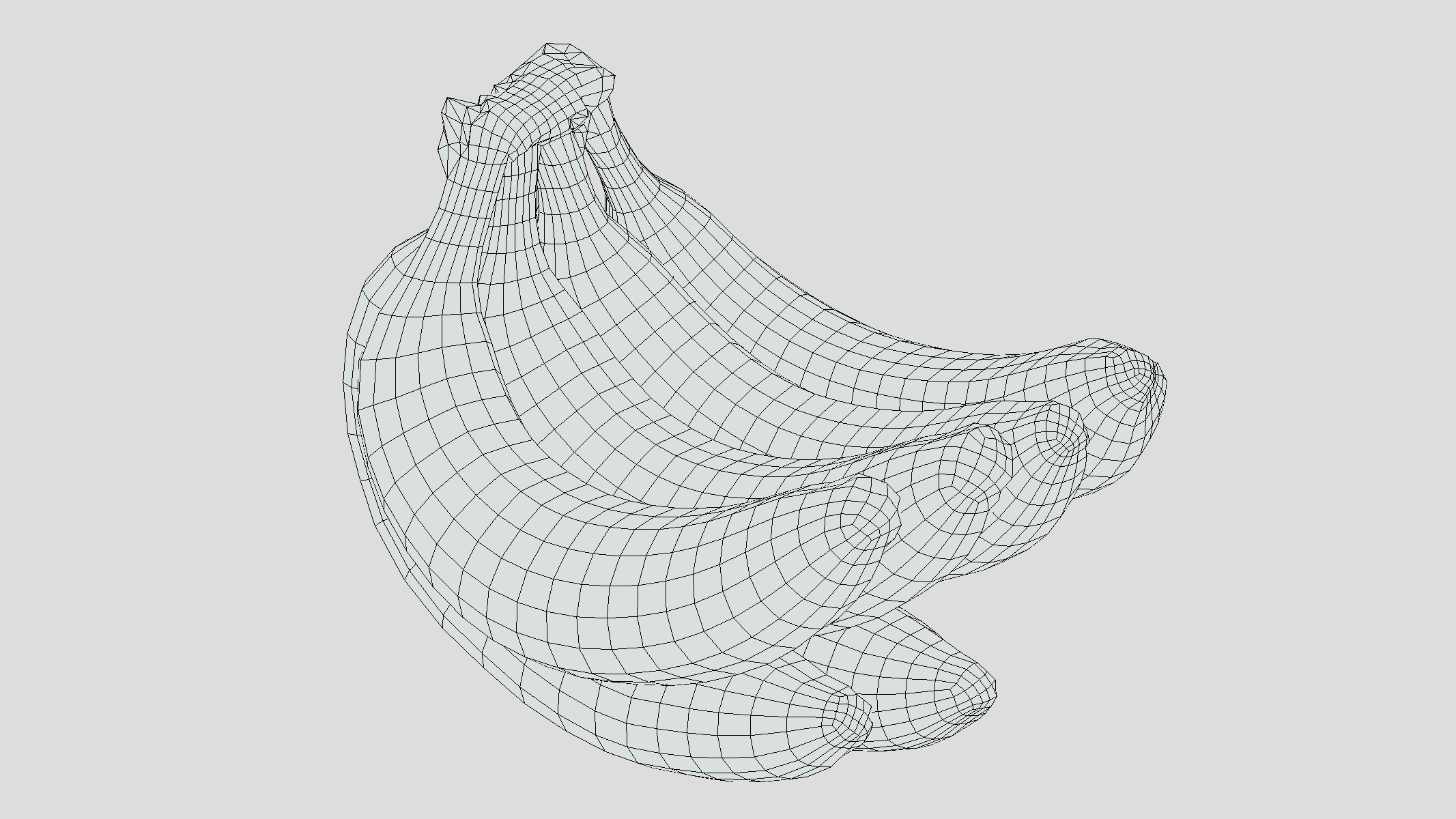 Babanas Low Poly Low-poly 3D model_1