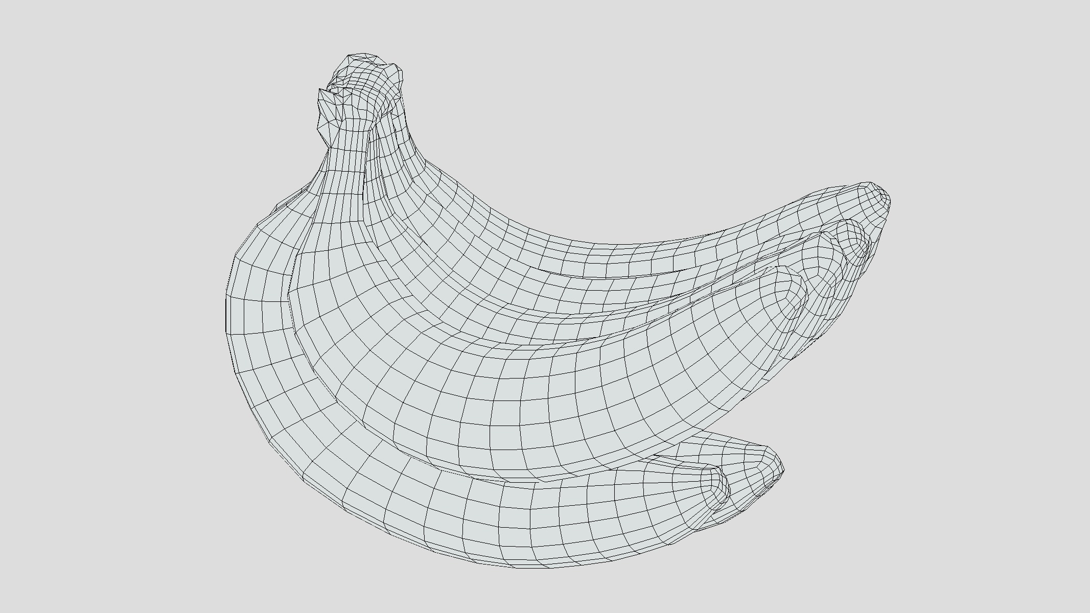 Babanas Low Poly Low-poly 3D model_7