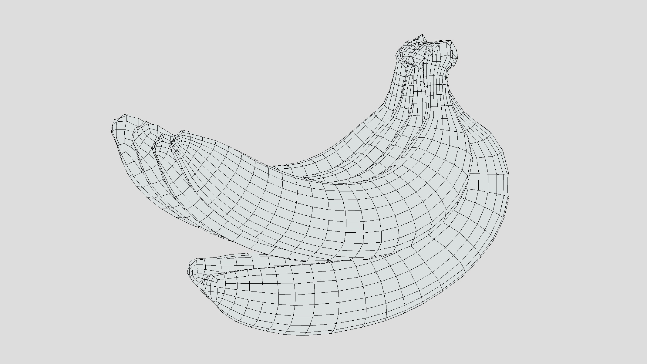 Babanas Low Poly Low-poly 3D model_9