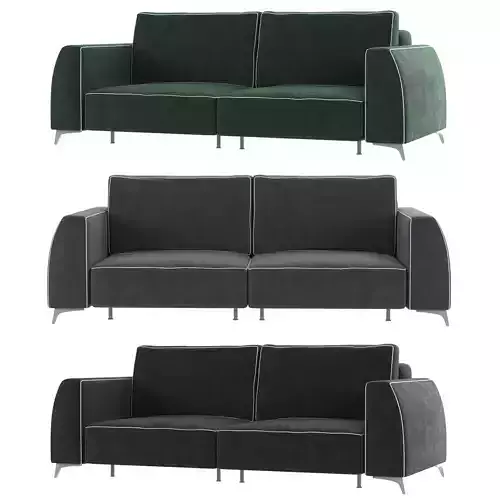 Straight sofa MOON 2 Seater